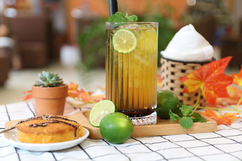 Elegant private dining room at Pizza Ranch set up for a group event